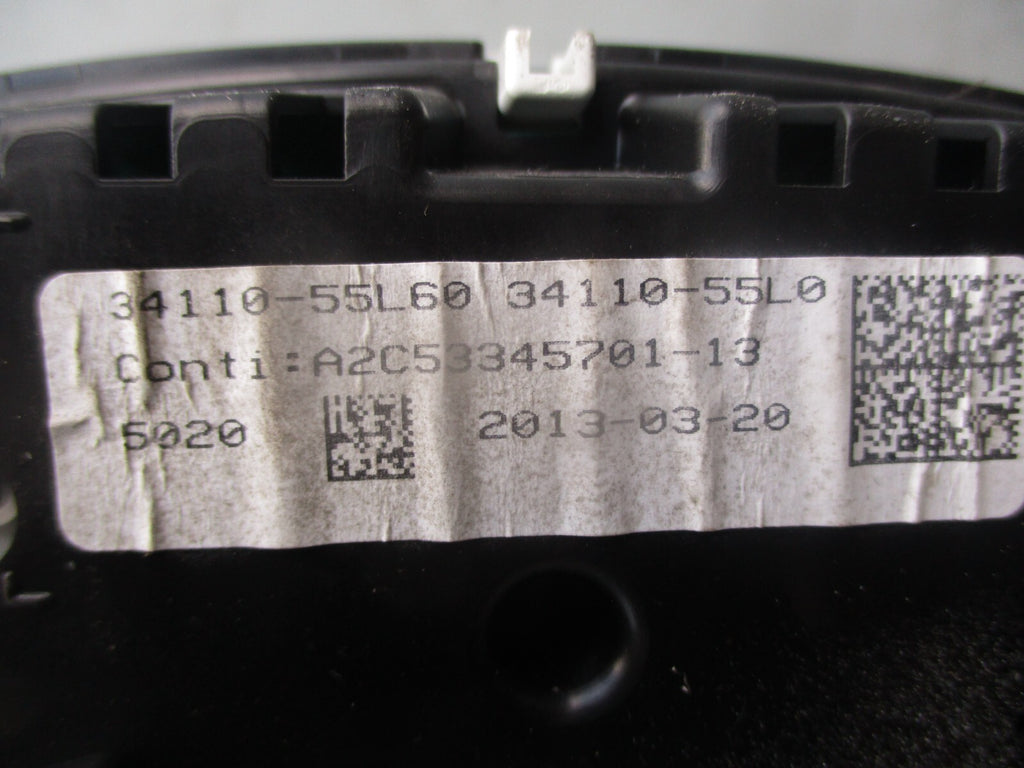 2013 SUZUKI SX4 SZ3 1.6 PETROL SPEEDO SPEEDOMETER INSTRUMENT CLUSTER 3411055L60