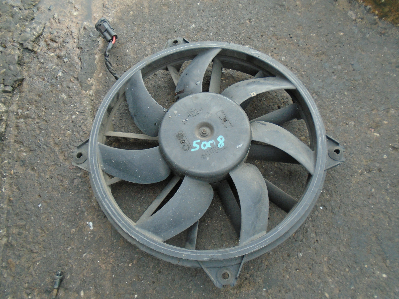 PEUGEOT 5008 2013 1.6 DIESEL HDI RADIATOR COOLING FAN