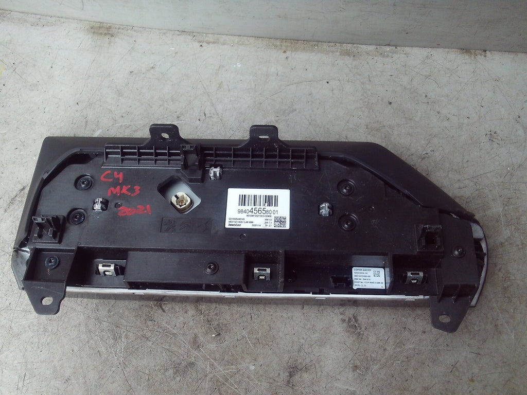 2021 CITROEN C4 MK3 MULTIFUNCTION MEDIA NAVIGATION DISPLAY UNIT 984045658001