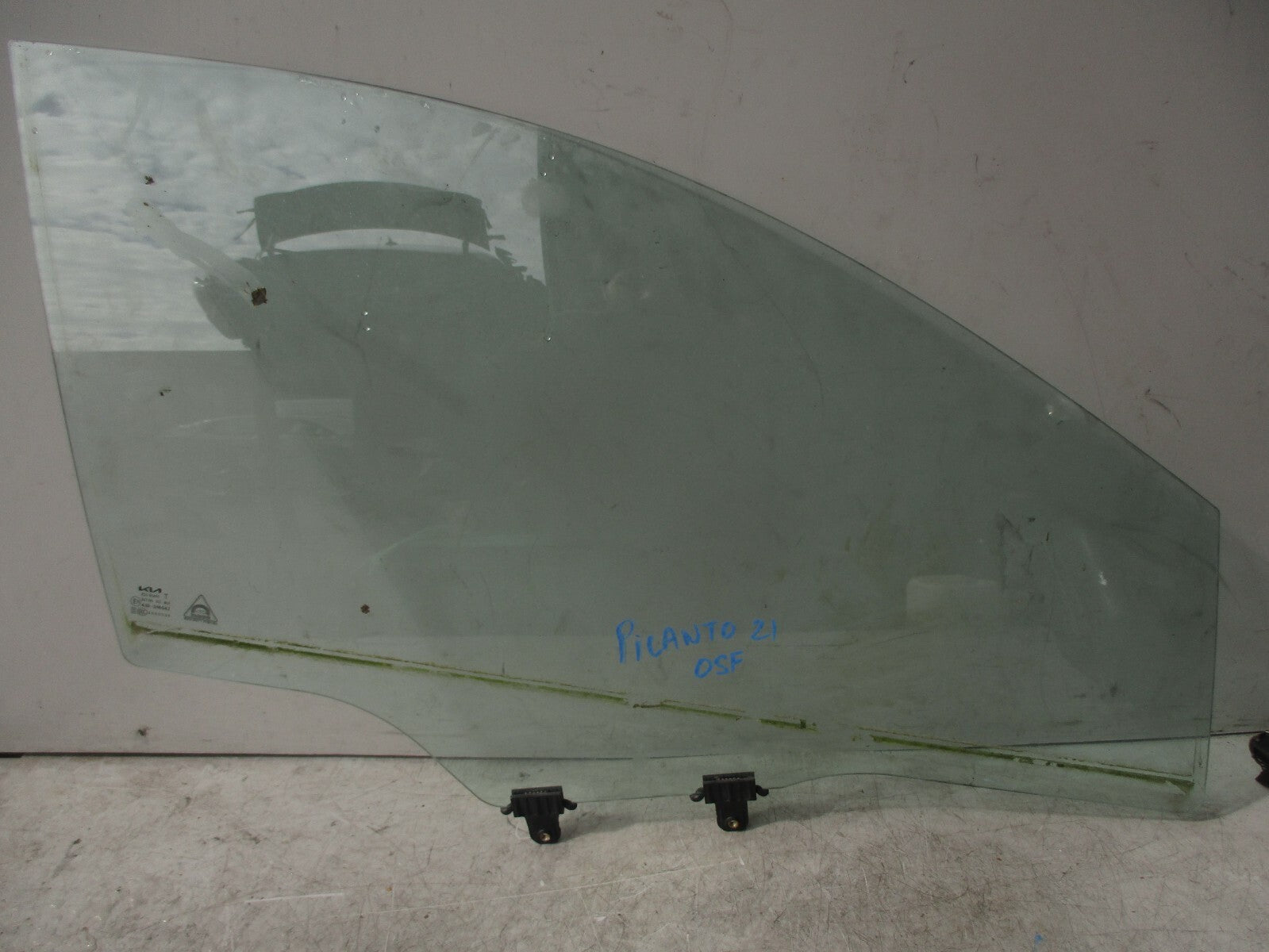 2021 KIA PICANTO MK3 OSF DRIVER SIDE FRONT RIGHT DOOR GLASS WINDOW 43R016942