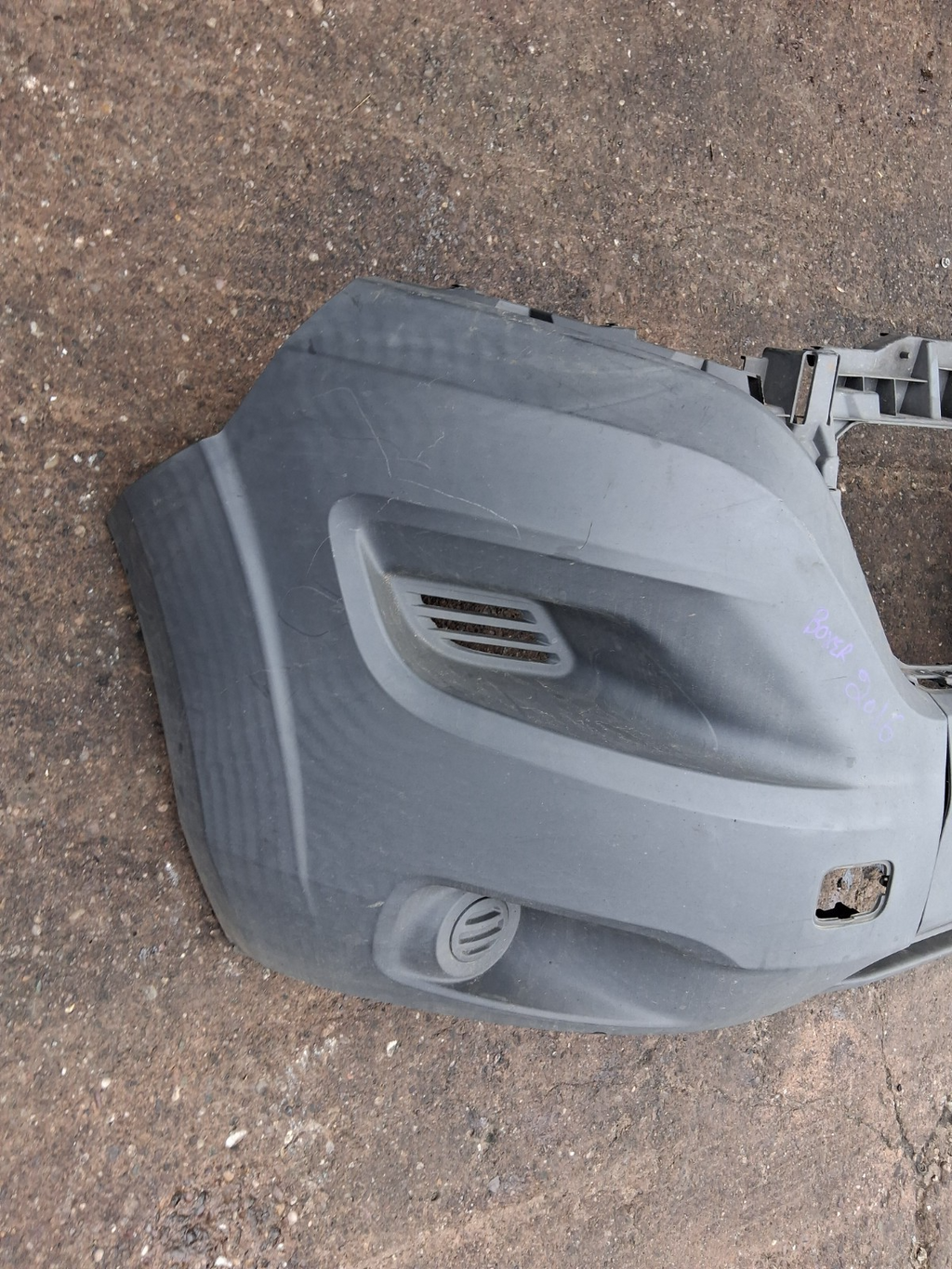 2016 PEUGEOT BOXER MK3 COMPLETE FRONT BUMPER WITHOUT GRILL