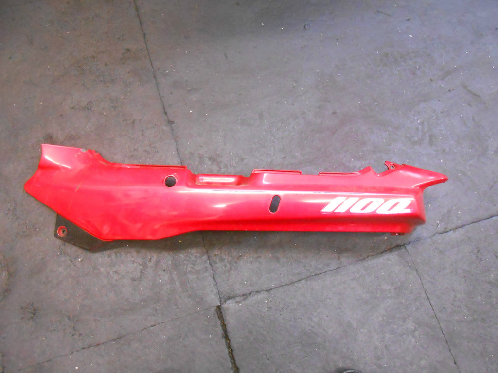 KAWASAKI GPZ1100E GPZ 1100 E 1995 LH LEFT HAND REAR SIDE PLASTIC CANDY PERSIMMON