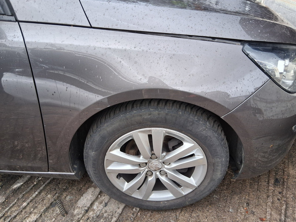 2015 PEUGEOT 308 MK2 ESTATE OSF DRIVER SIDE FRONT RIGHT WING PANEL GREY MOKA