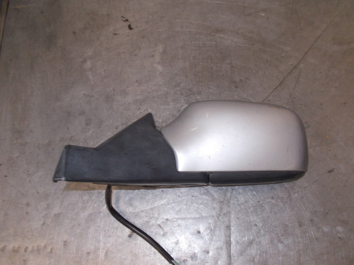 VOLKSWAGEN PASSAT B5 MK3 NS PASSENGER SIDE ELECTRIC DOOR WING MIRROR SILVER