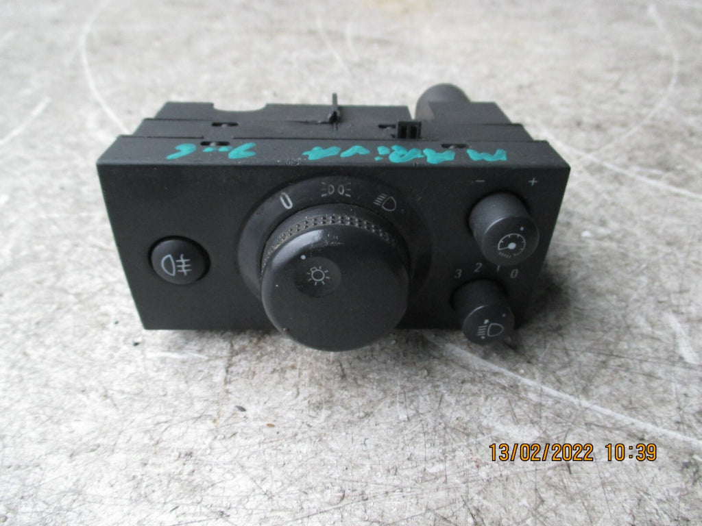VAUXHALL MERIVA A 2006 MK1 HEADLIGHT ADJUSTMENT CONTROL SWITCH PANEL 93394756