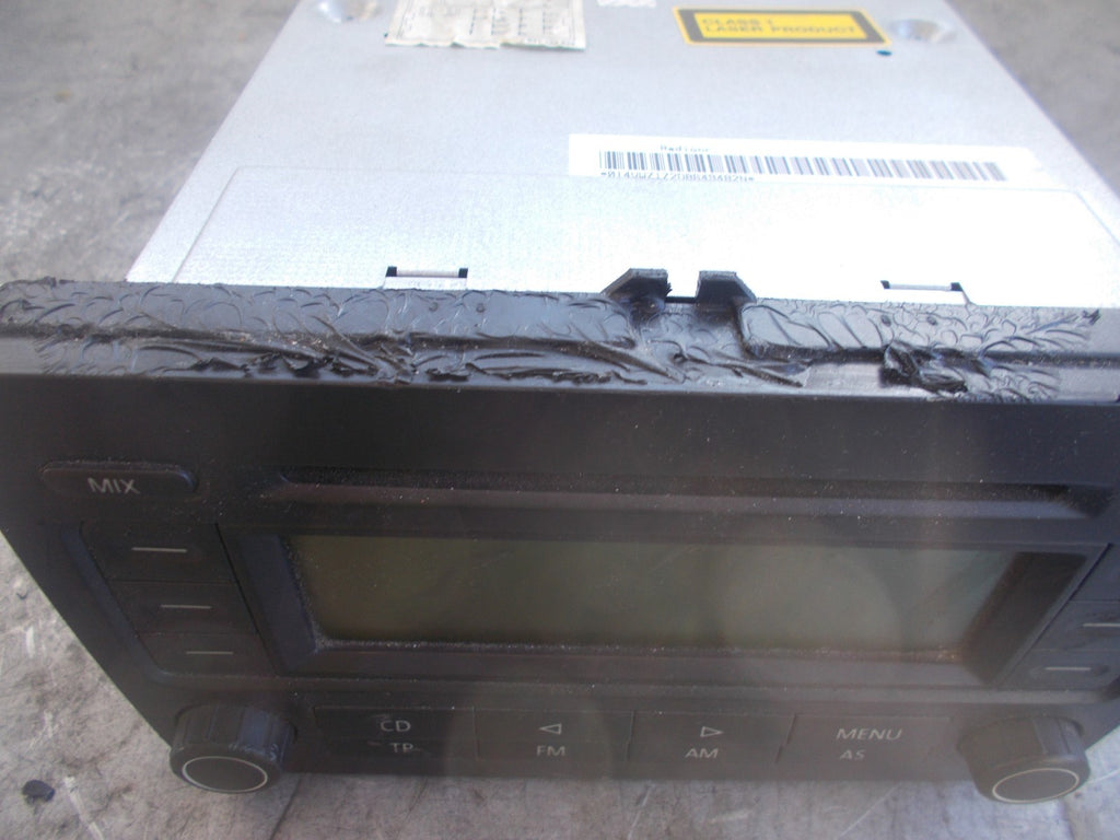 VW TOURAN 1T (MK1) GOLF 1K (MK5) RCD 300 CD PLAYER STEREO HEAD UNIT 1K0035186J
