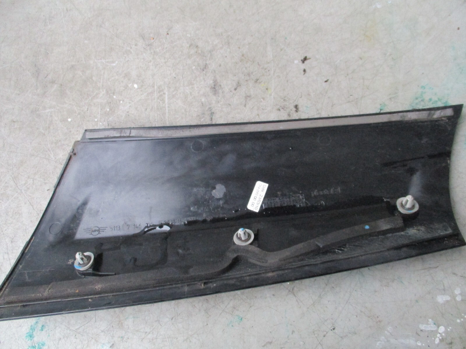 2010 MINI COOPER OSF DRIVER SIDE DASHBOARD DASH GLOVEBOX COMPARTMENT 258918-10