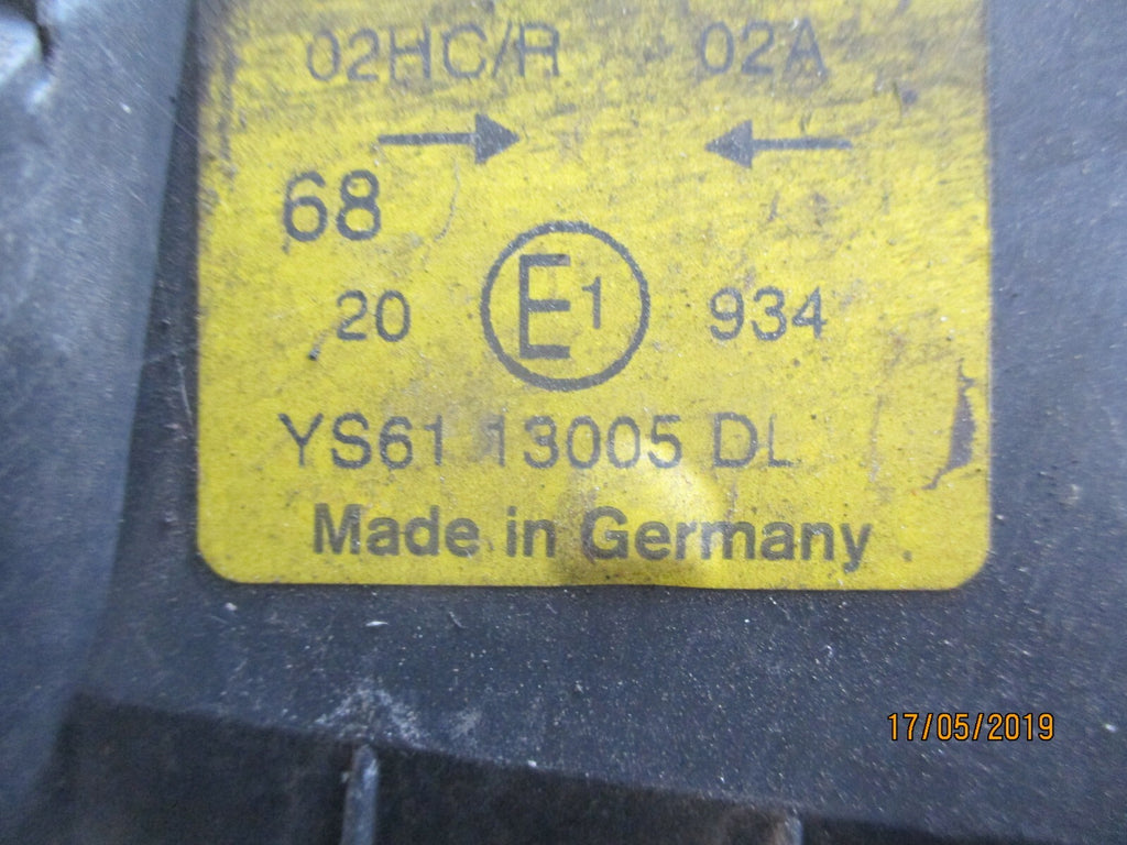 FORD FIESTA COURIER OS DRIVER SIDE HEADLIGHT YS6113005DL