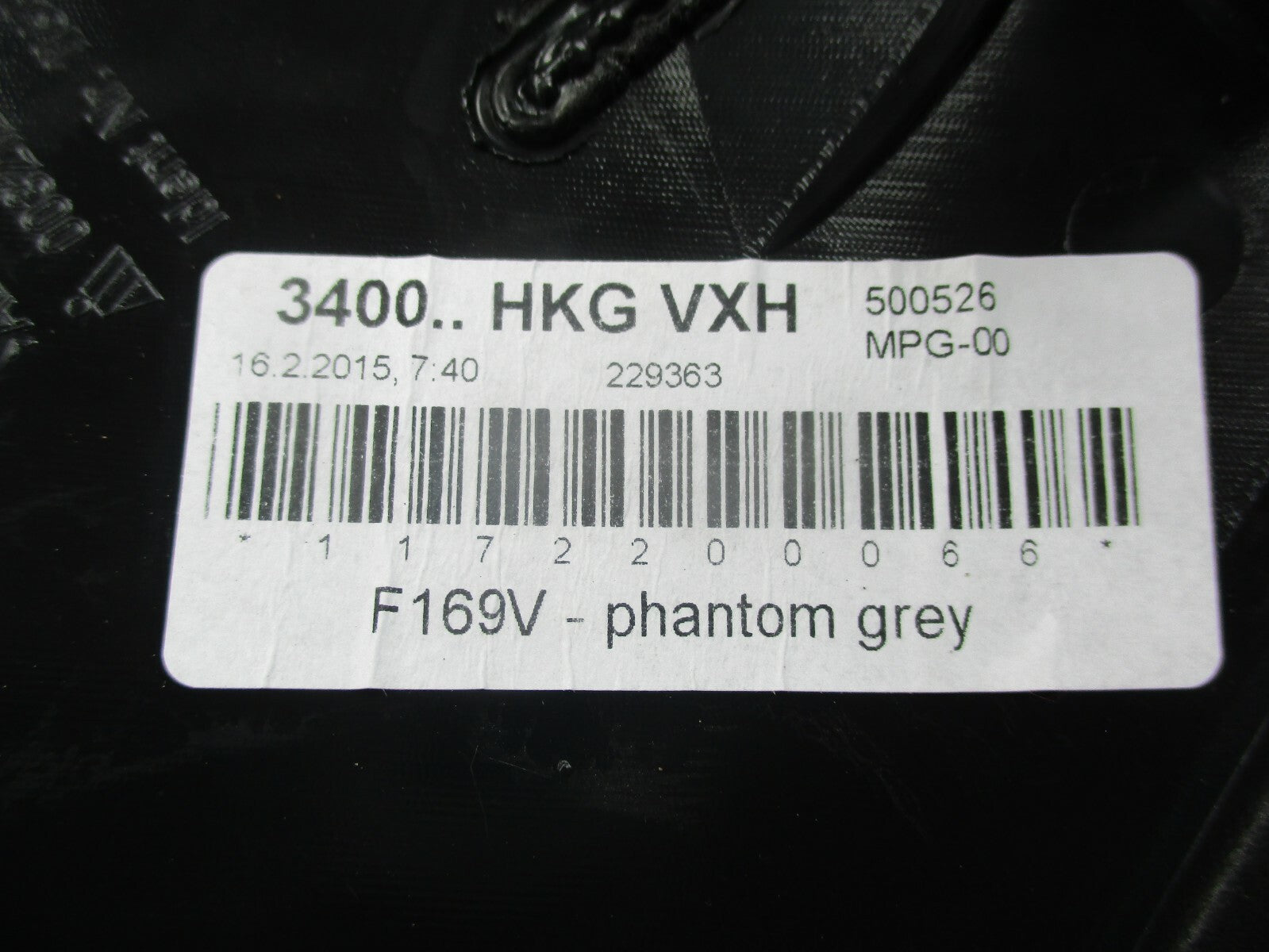 VAUXHALL ASTRA J MK6 TAILGATE BOOTLID EXTERIOR DOOR HANDLE F169V PHANTOM GREY