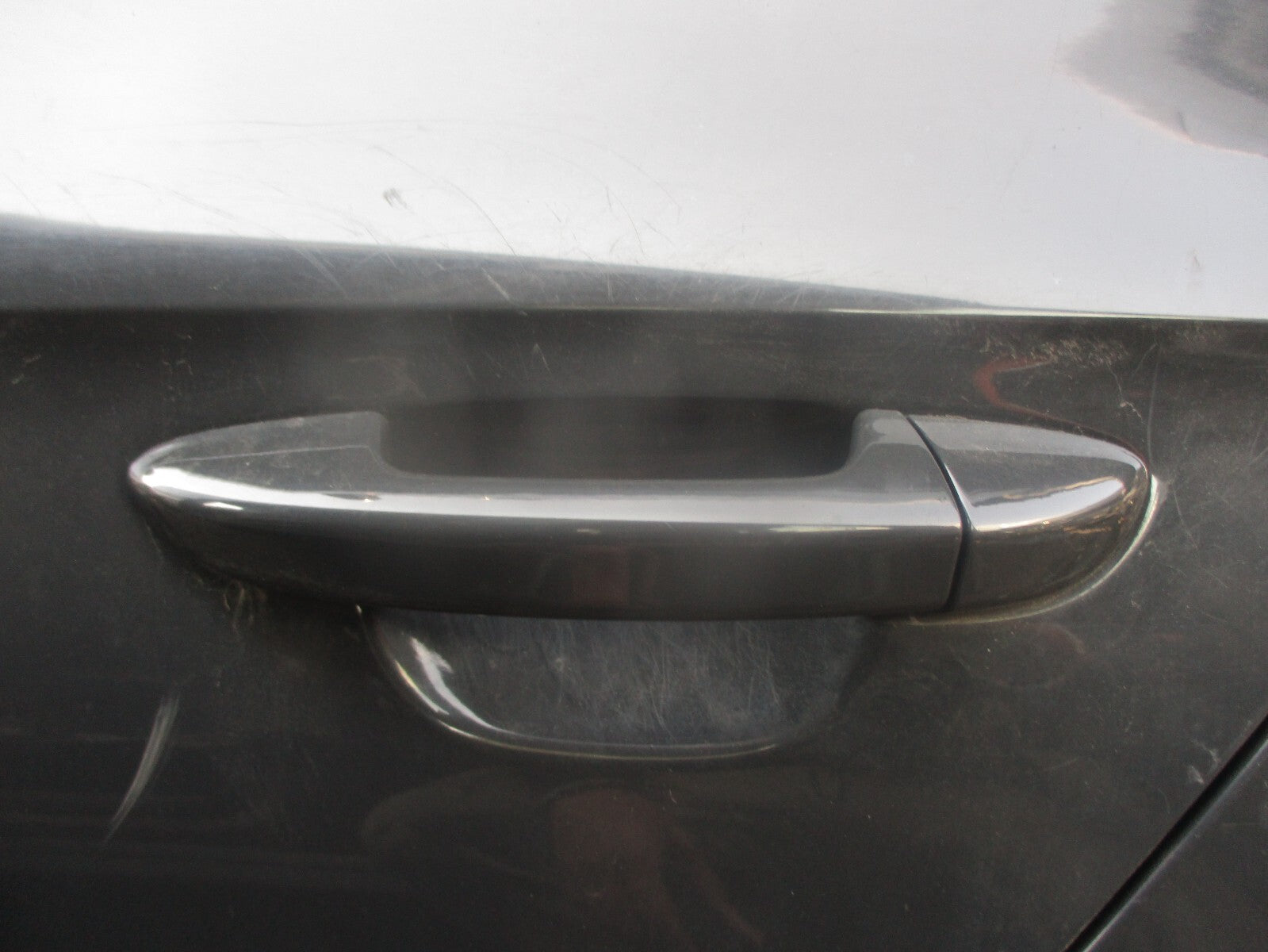 2012 VOLKSWAGEN PASSAT CC NSR PASSENGER SIDE REAR LEFT COMPLETE DOOR GREY LI7F