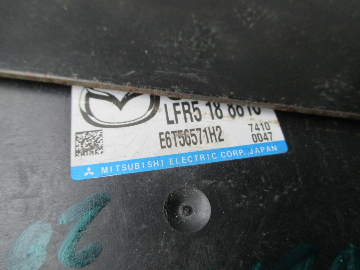 MAZDA 3 2007 MK1 ENGINE CONTROL MODULE UNIT ECU E6T56571H2