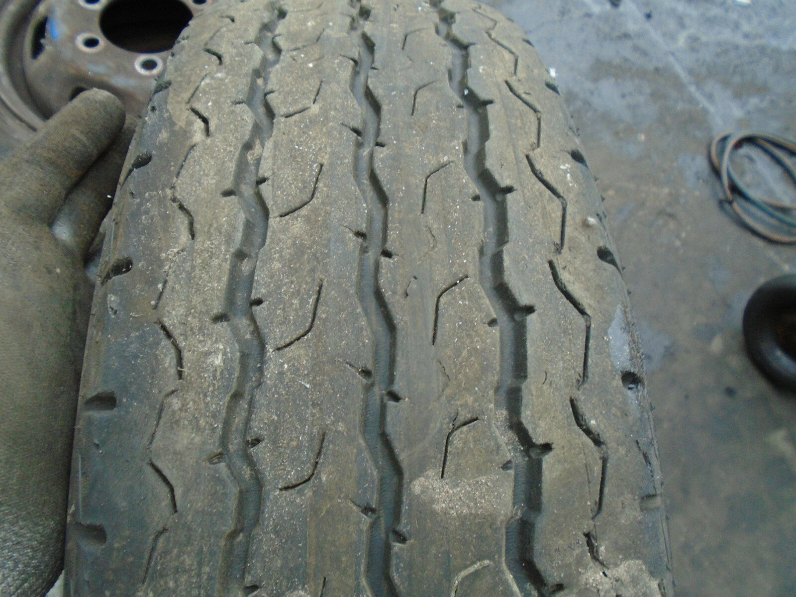 FORD TRANSIT MK7 2012 STEEL WHEEL WITH TYRE 195/70R15C