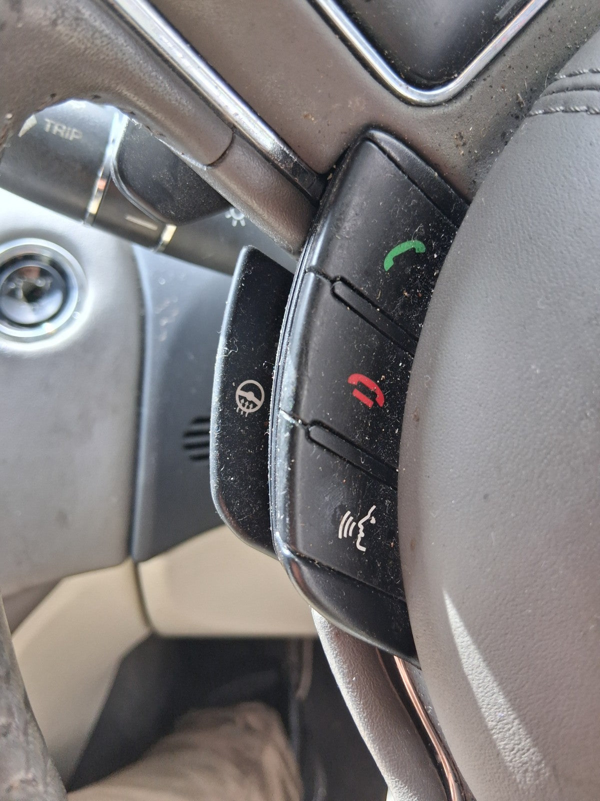 2012 JAGUAR XJ X351 MULTIFUNCTIONAL STEERING WHEEL WITHOUT AIRBAG