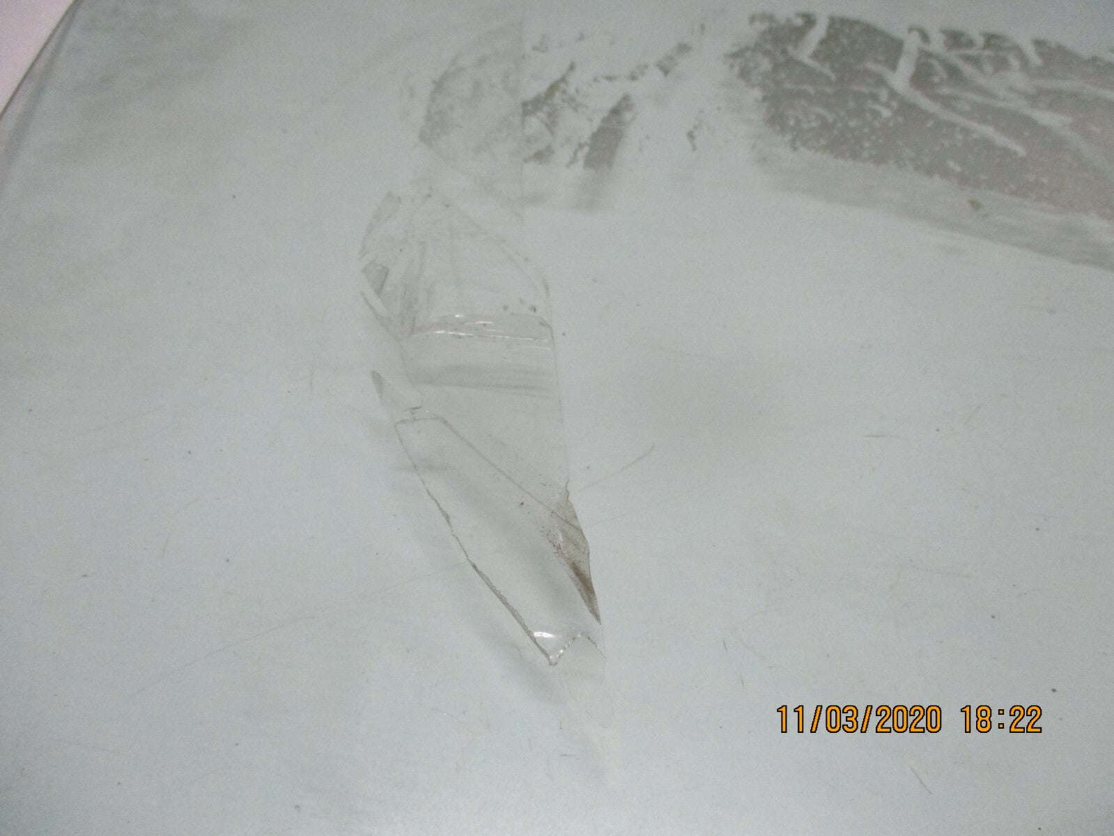 VAUXHALL VIVA 2017 NSR PASSENGER REAR MAIN DOOR GLASS WINDOW 43R-000054