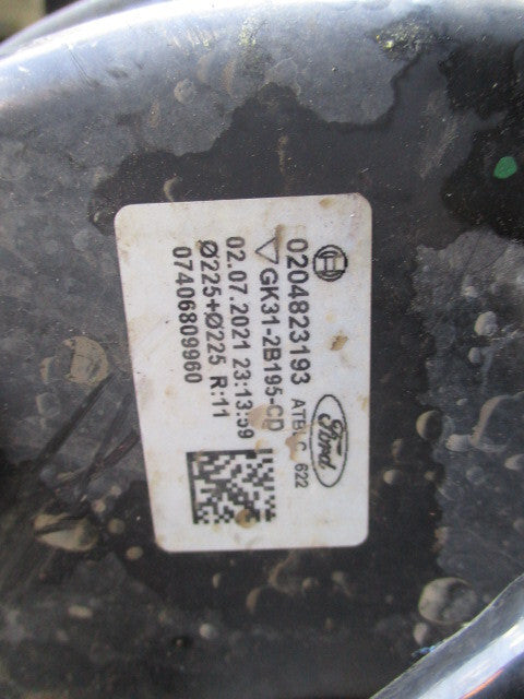2021 FORD TRANSIT MK8 BRAKE MASTER CYLINDER SERVO GK312B195CD