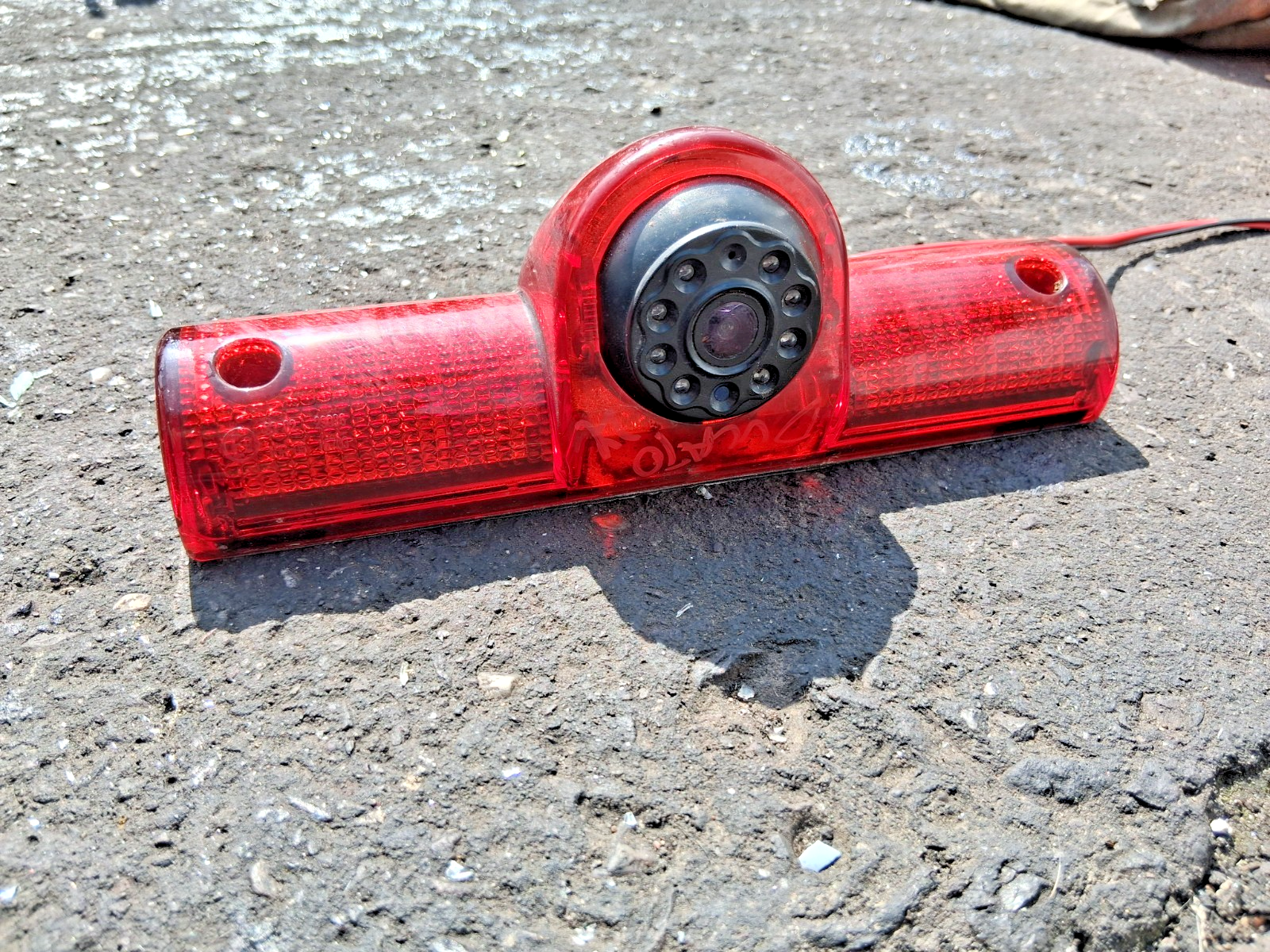 2024 FIAT DUCATO MK3 FACELIFT BRAKE LIGHT REAR VIEW CAMERA