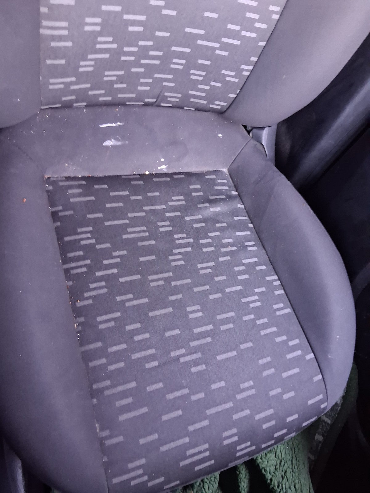 2015 VAUXHALL COMBO D NSF PASSENGER SIDE FRONT LEFT COMPLETE FABRIC SEAT