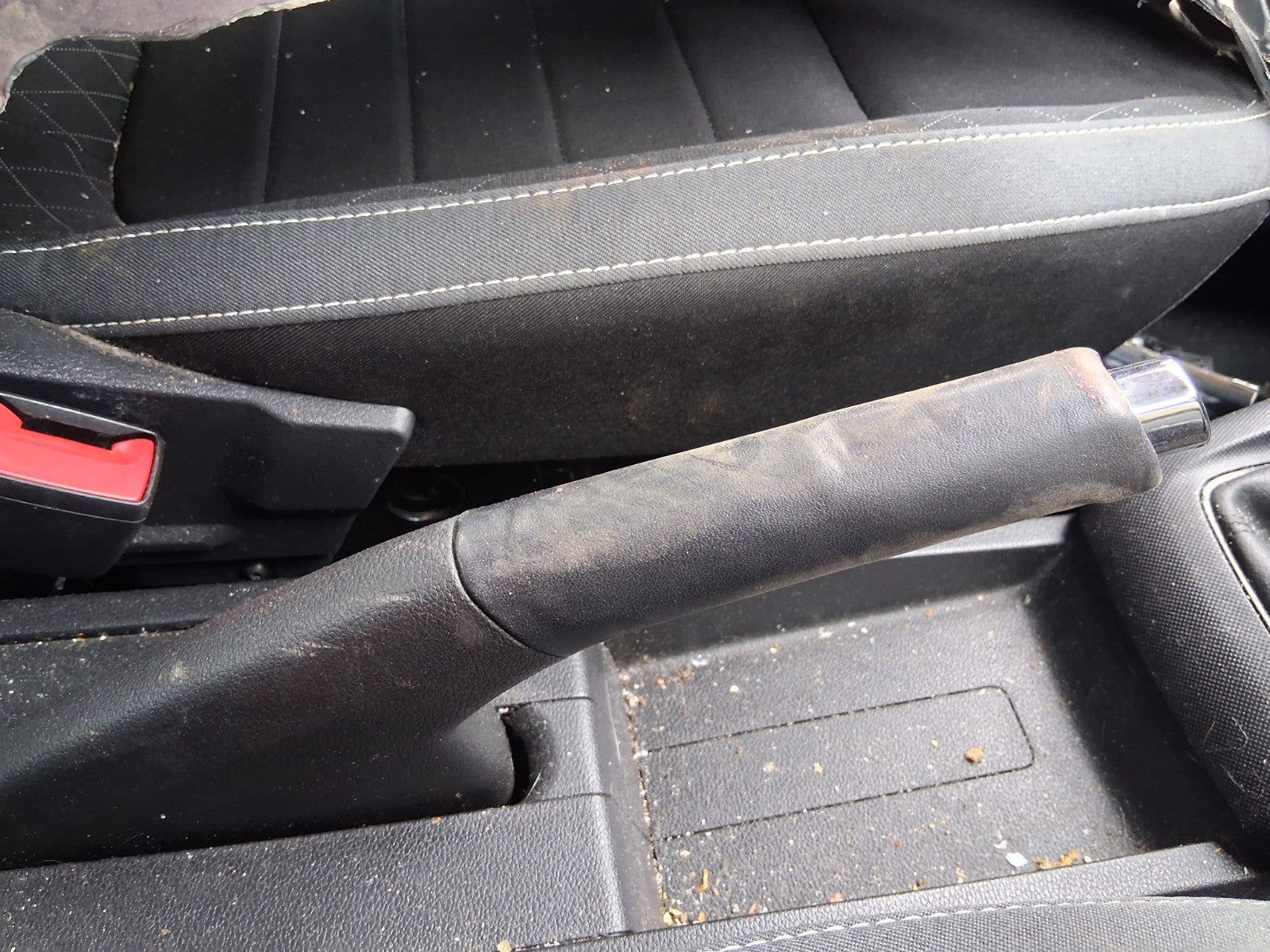 2019 SKODA FABIA MK3 NJ MANUAL HANDBRAKE PARKING BRAKE LEVER MECHANISM