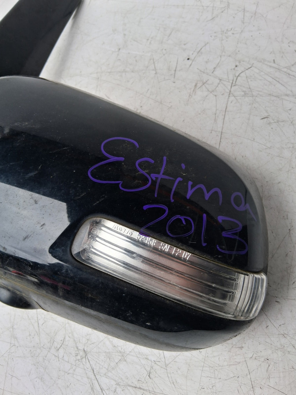 TOYOTA ESTIMA MK3 2013 NSF NEAR LEFT PASSENGER SIDE FRONT WING MIRROR 022516