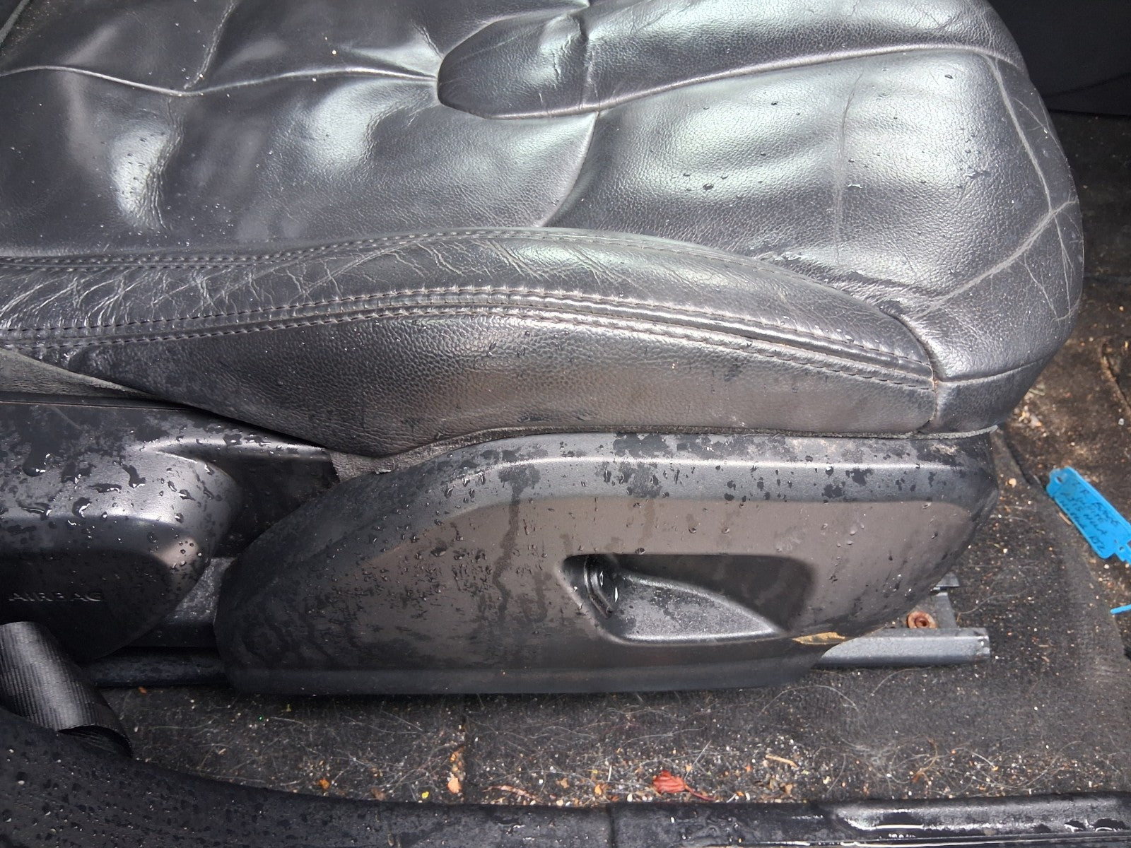 2015 RANGE ROVER EVOQUE L538 OSF DRIVER SIDE FRONT RIGHT COMPLETE LEATHER SEAT