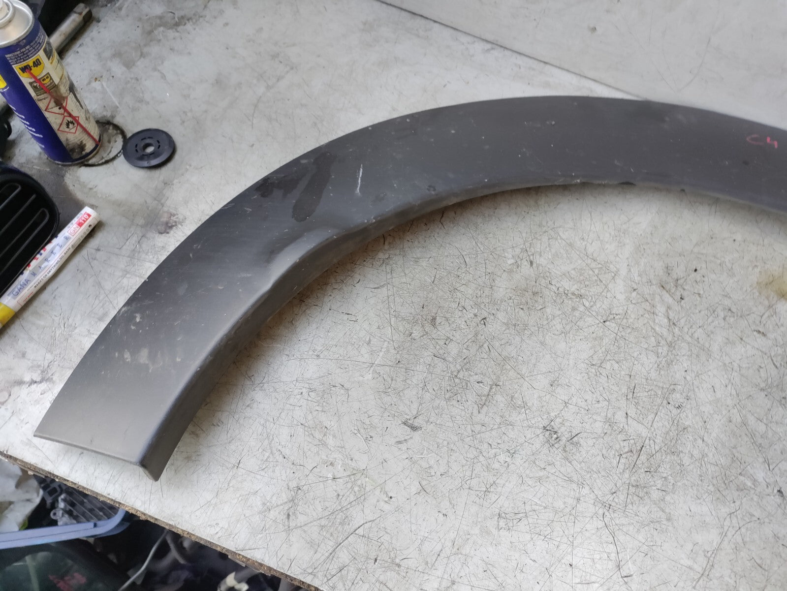2019 CITROEN C4 CACTUS OSR DRIVER SIDE REAR WHEEL ARCH 9801554380