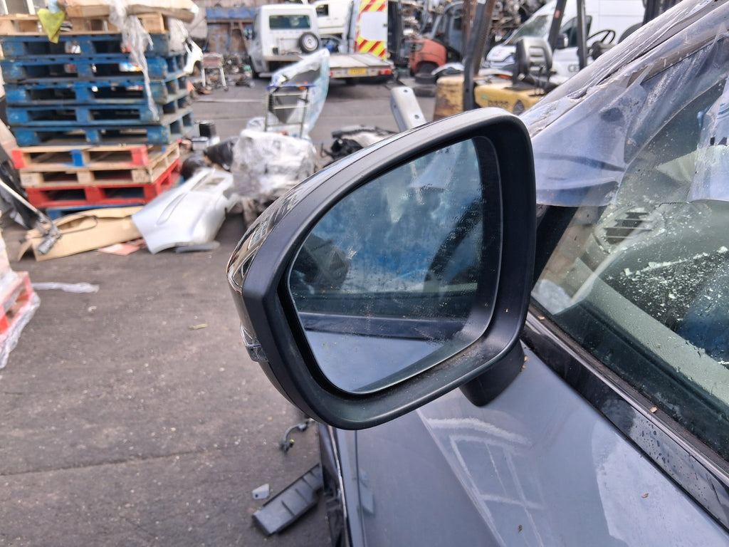 2024 NISSAN QASHQAI J12 MK3 NSF PASSENGER SIDE FRONT POWER FOLD WING MIRROR