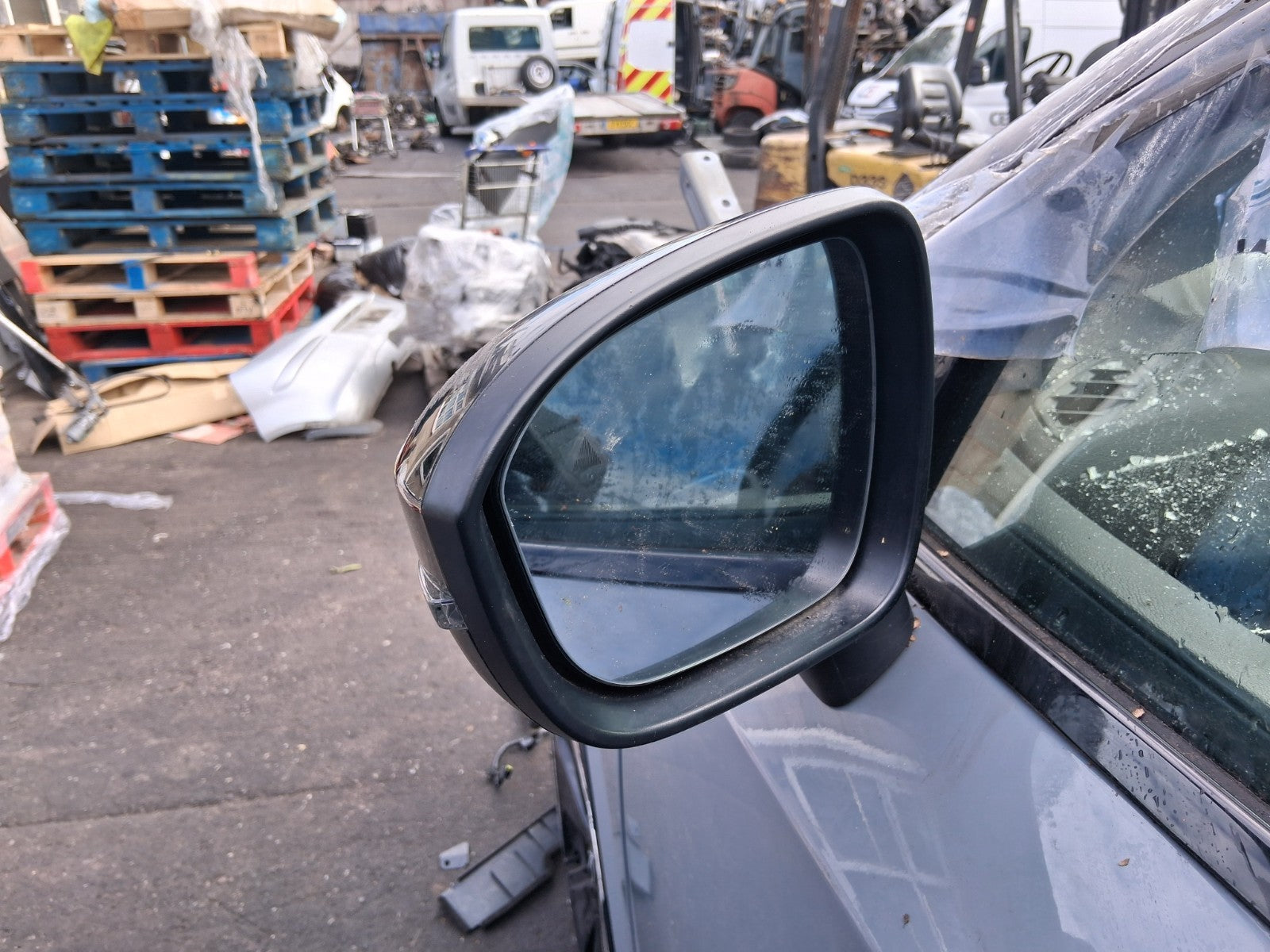 2024 NISSAN QASHQAI J12 MK3 NSF PASSENGER SIDE FRONT POWER FOLD WING MIRROR