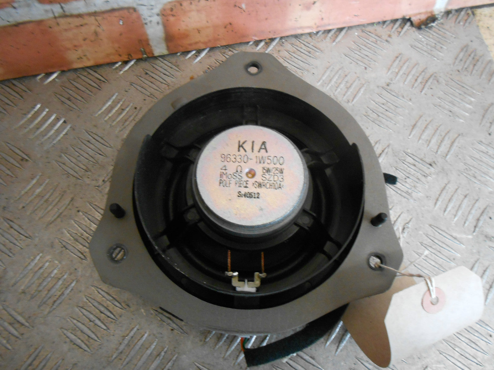 KIA RIO MK3 2014 5 DOOR OSR DRIVER SIDE REAR SPEAKER UNIT 96330-1W500