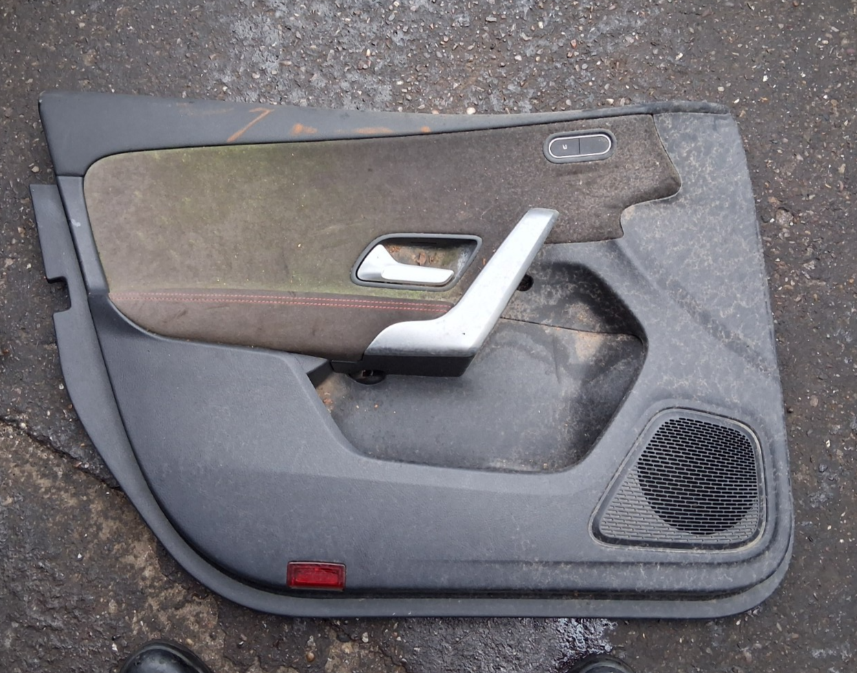 2021 MERCEDES A CLASS SALOON V177 NSF PASSENGER FRONT LEFT DOOR CARD A1777203900