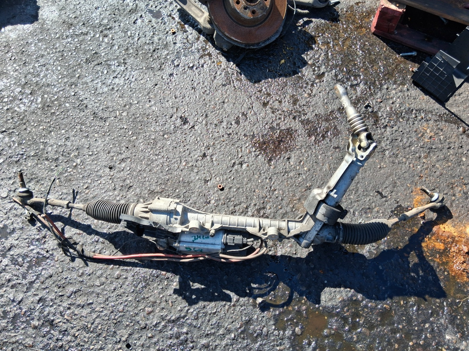2010 BMW 5 SERIES F10 POWER STEERING RACK