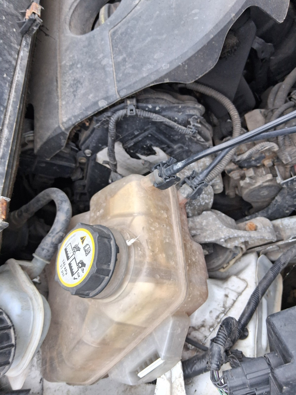 2015 FORD TRANSIT COURIER MK1 COOLANT WATER EXPANSION TANK
