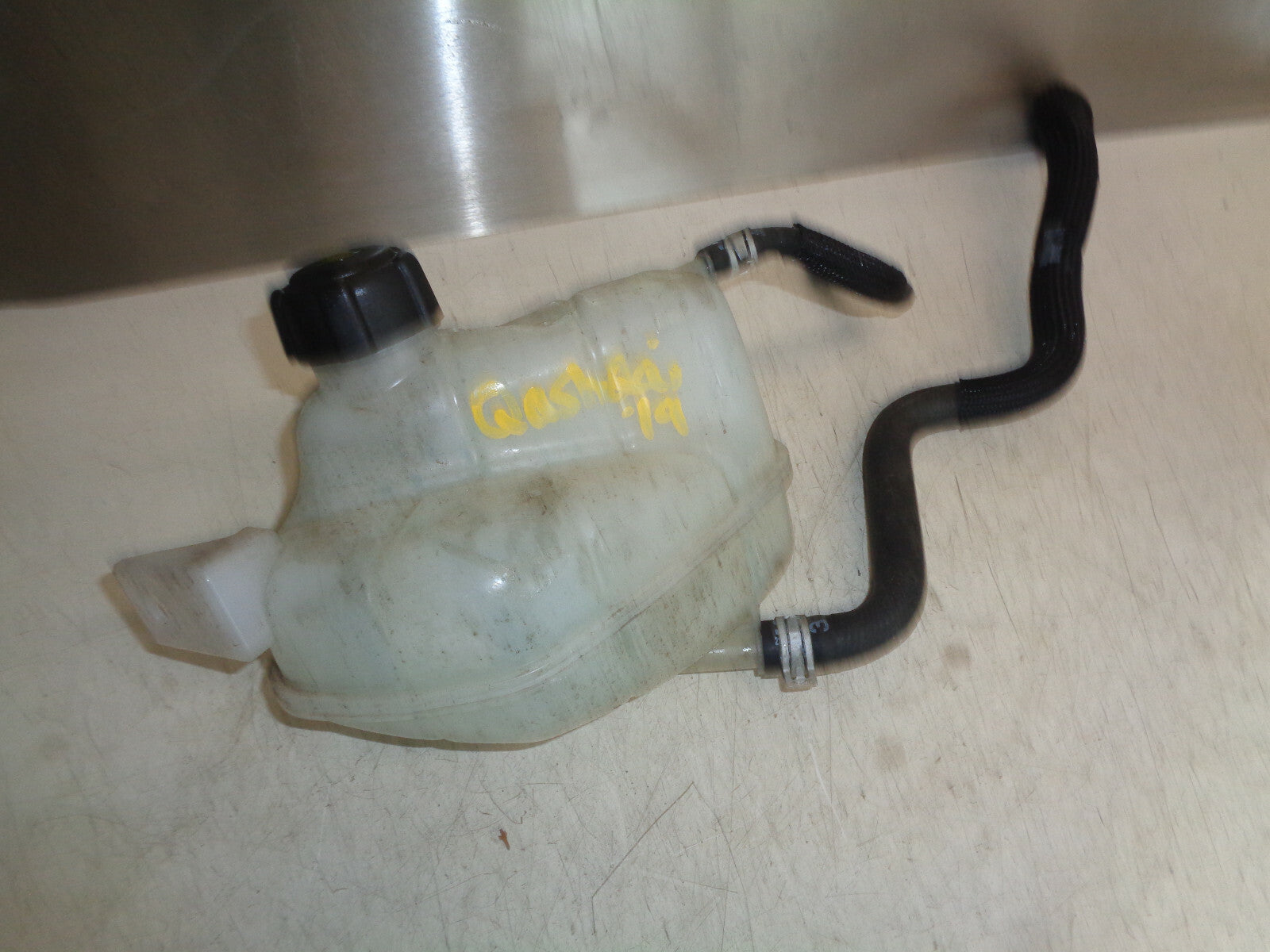 NISSAN QASHQAI 2019 COOLANT EXPANSION TANK BOTTLE OVERFLOW