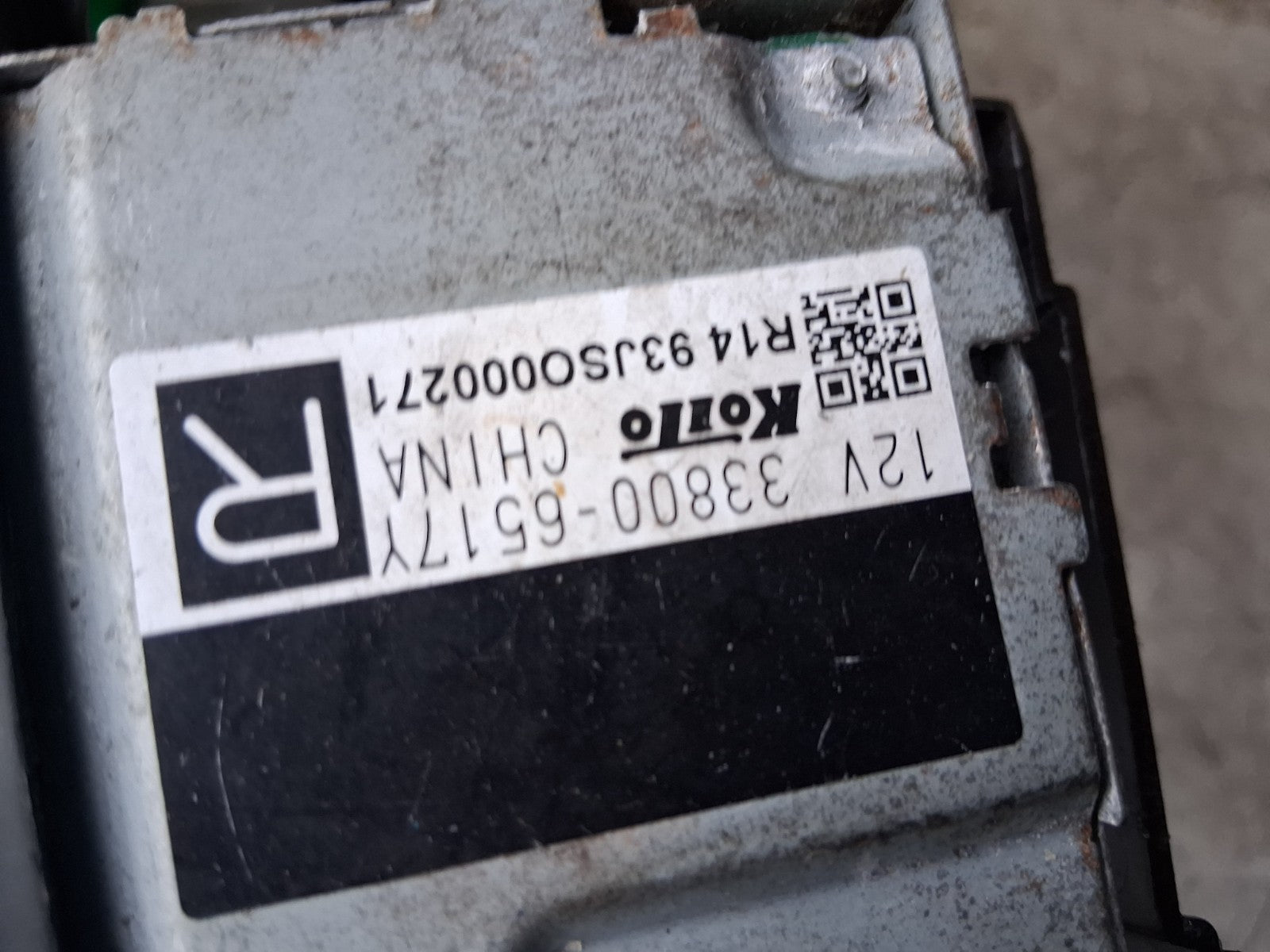 2019 MAZDA 6 MK3 SKYACTIVE HEADLIGHT CONTROL MODULE 338006517Y