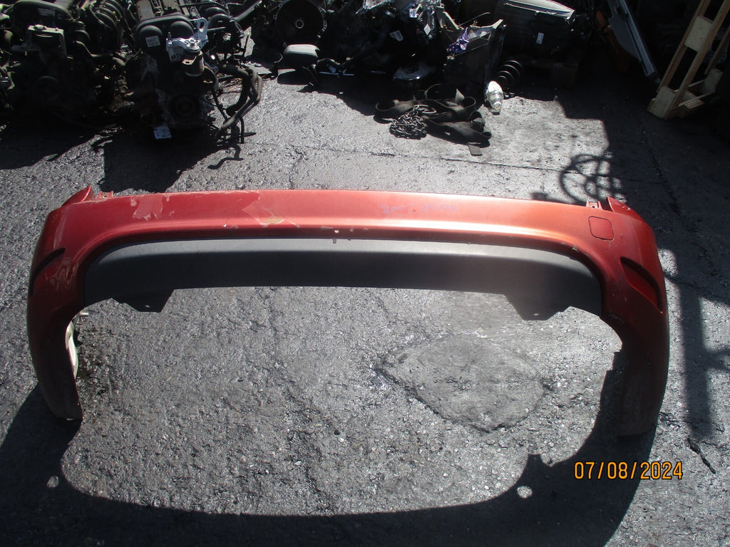 FORD FOCUS MK2 2008 FACELIFT ESTATE REAR COMPLETE BUMPER RED