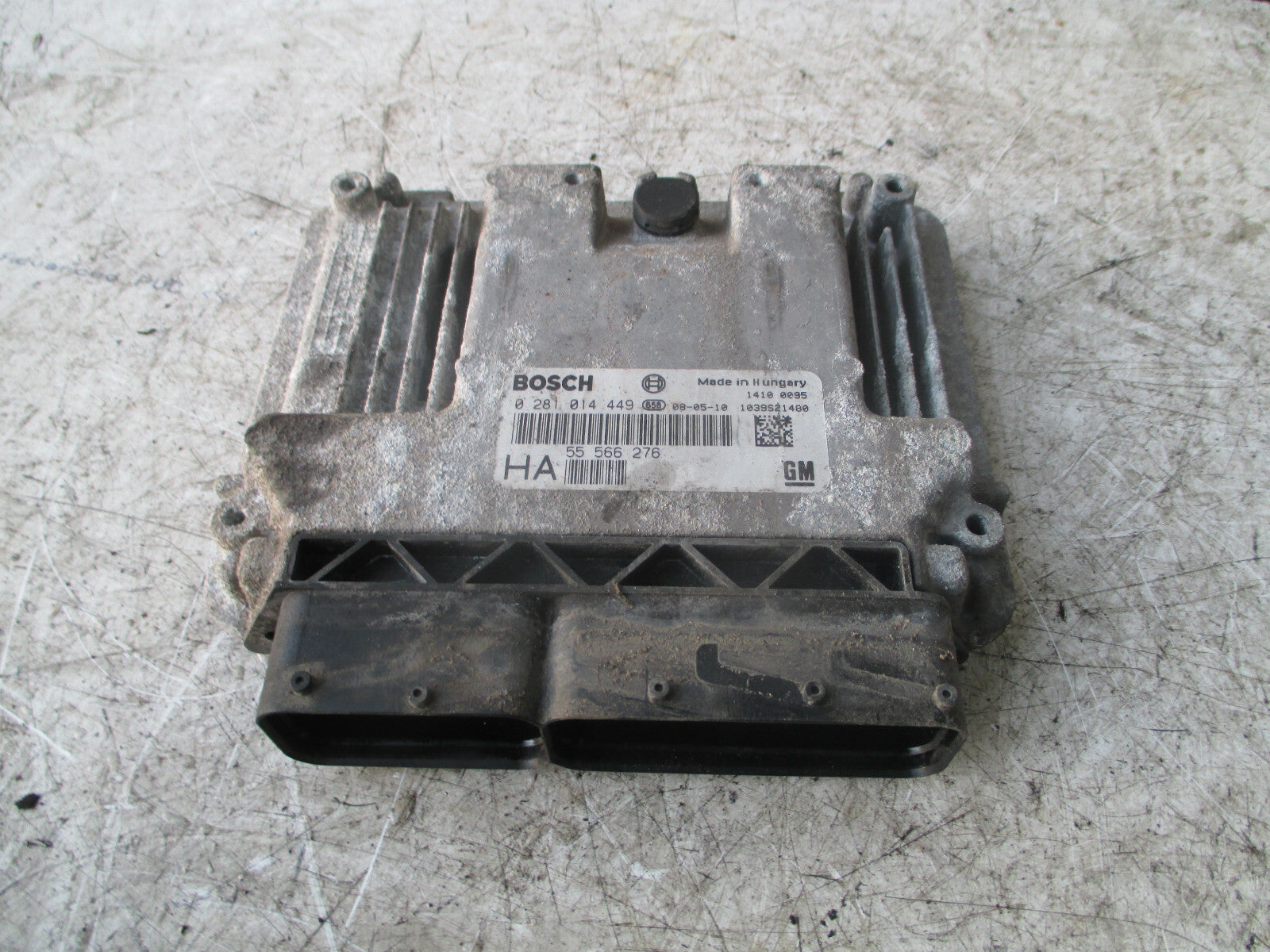 VAUXHALL VECTRA C 1.9 CDTI DIESEL ECU ENGINE CONTROL MODULE ECU 55566276