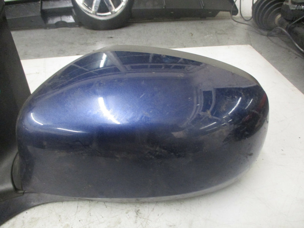 SUZUKI SWIFT MK2 2007 NS PASSENGER SIDE ELECTRIC DOOR WING MIRROR BLUE 8470262J2