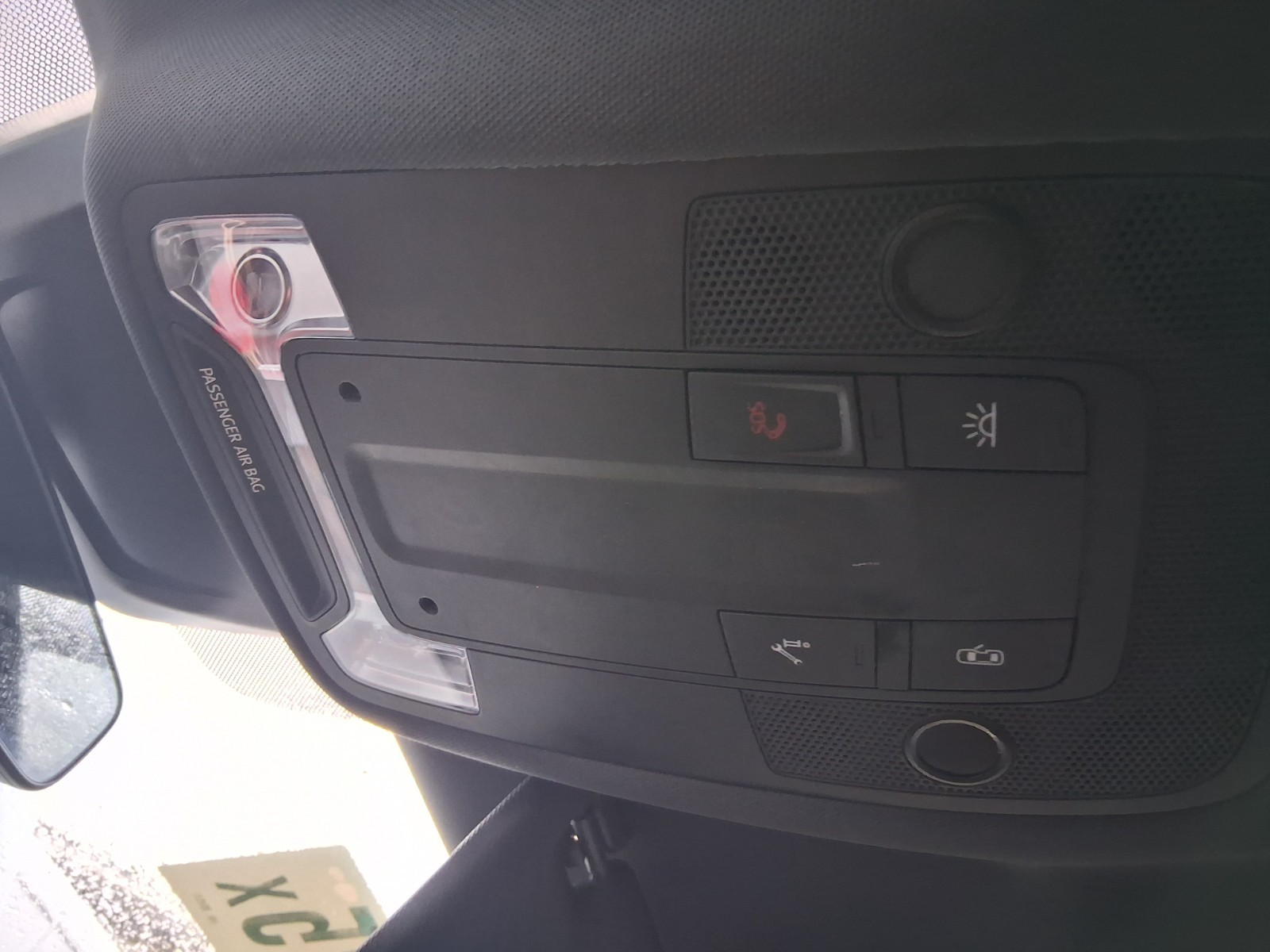 2025 AUDI A1 S LINE MK2 GB FRONT INTERIOR ROOF READING COURTESY LIGHT