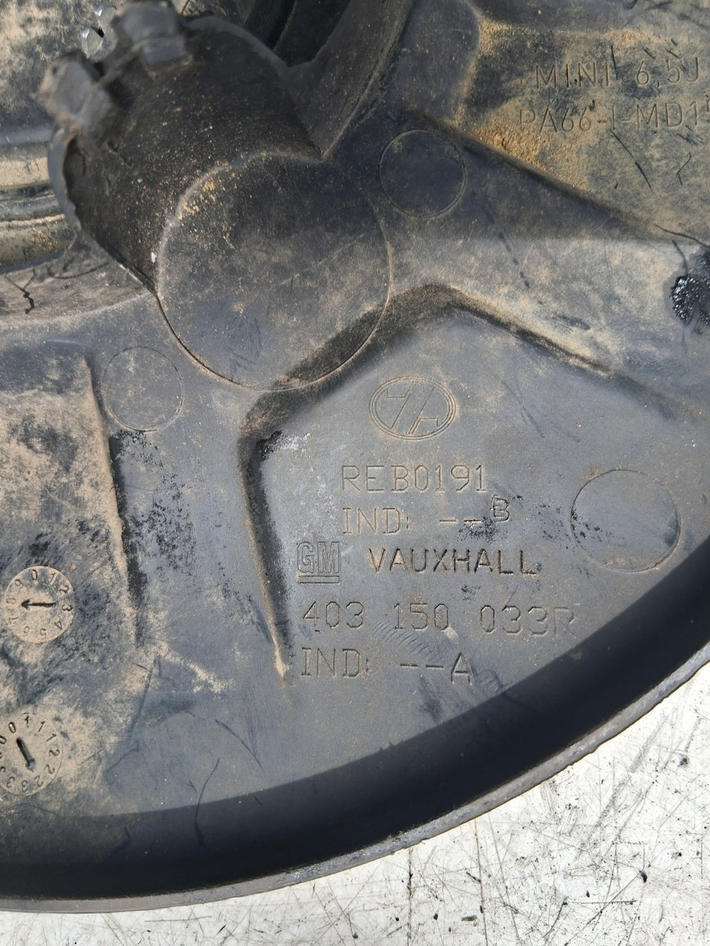 2023 RENAULT MASTER MK3 WHEEL COVER TRIM PANEL 403150033R