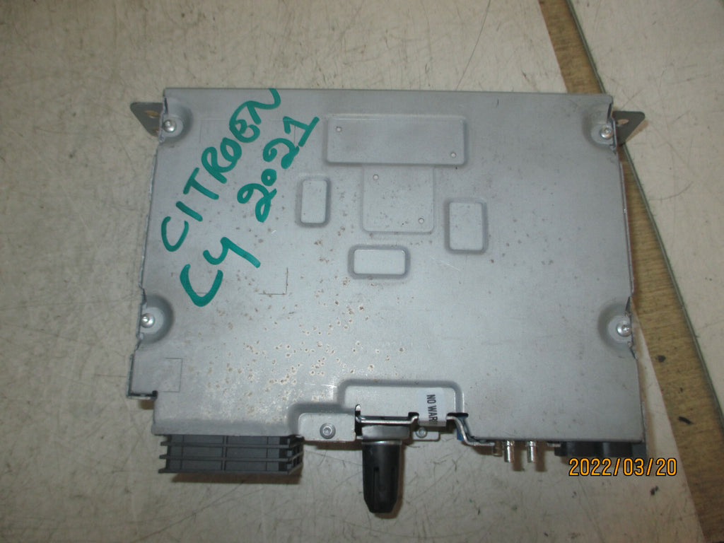 CITROEN C4 MK3 2021 RADIO SAT NAV HEAD UNIT 9839633180