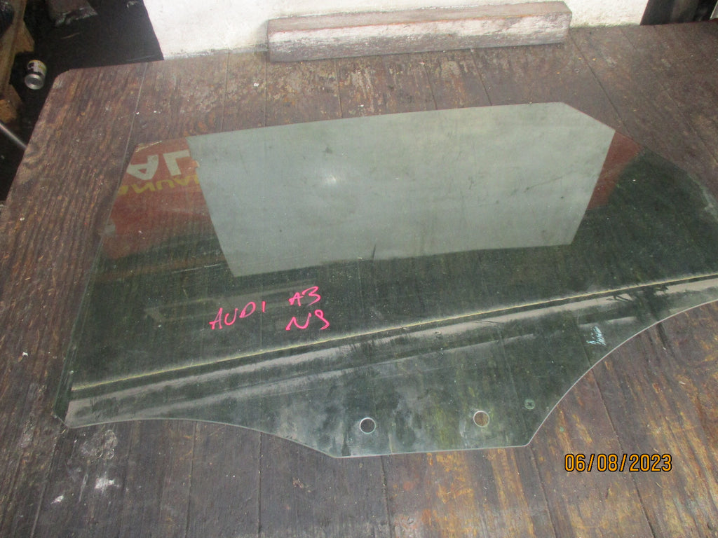 AUDI A3 2013 NS PASSENGER SIDE FRONT WINDOW GLASS