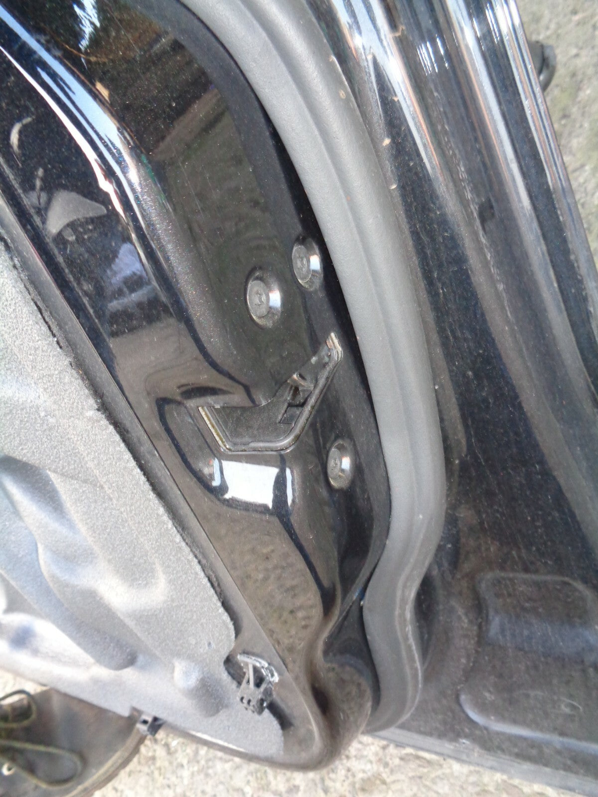 FORD GALAXY MK3 2014 OSF DRIVER SIDE FRONT DOOR BLACK G6