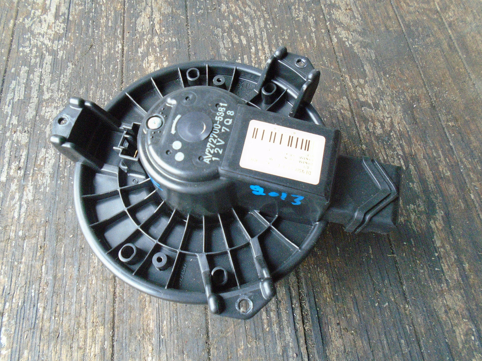 JAGUAR XF FACELIFT 2013 HEATER BLOWER MOTOR FAN UNIT