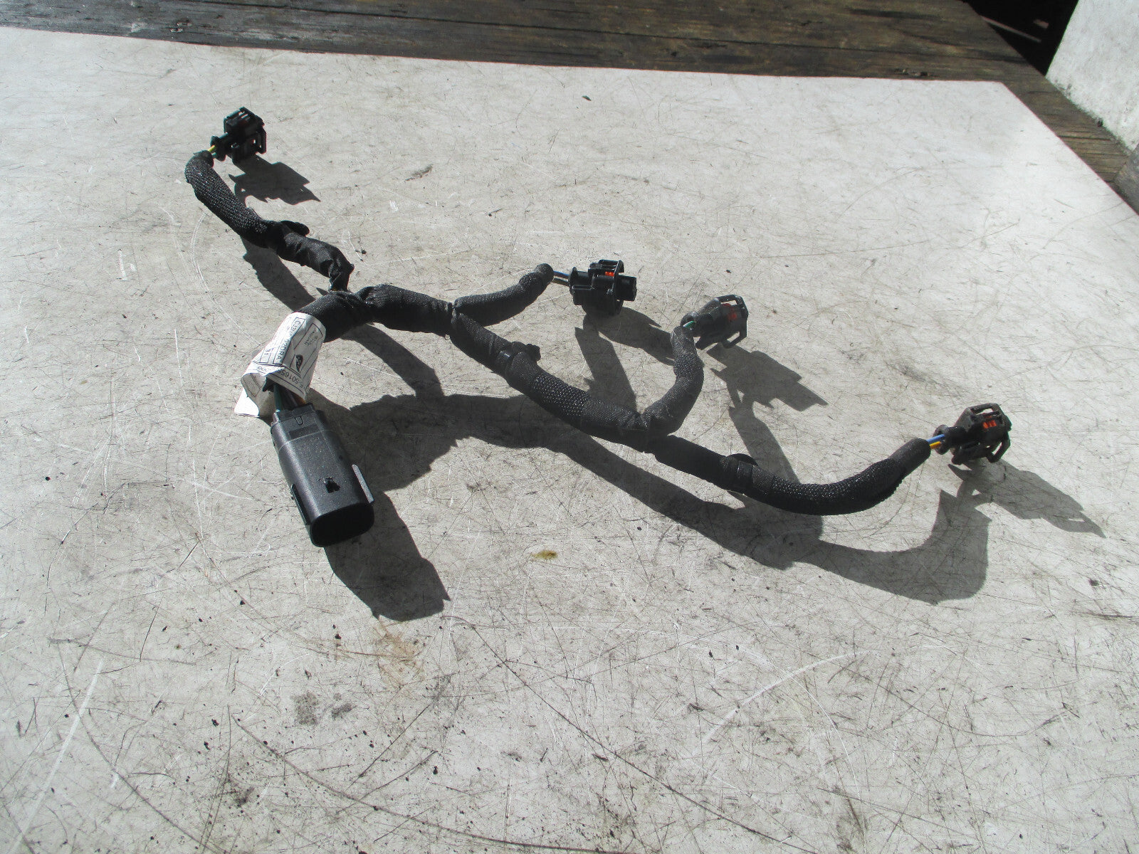 JAGUAR XE 2019 2.0 PETROL COMMON FUEL RAIL WIRING LOOM CJ3NB92DRA