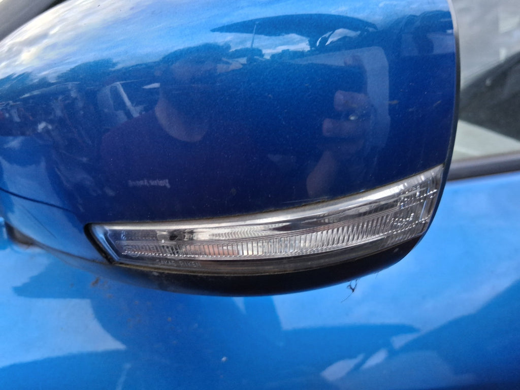 2021 SUZUKI SWIFT A2L MK4 NSF PASSENGER SIDE LEFT ELECTRIC WING MIRROR BLUE