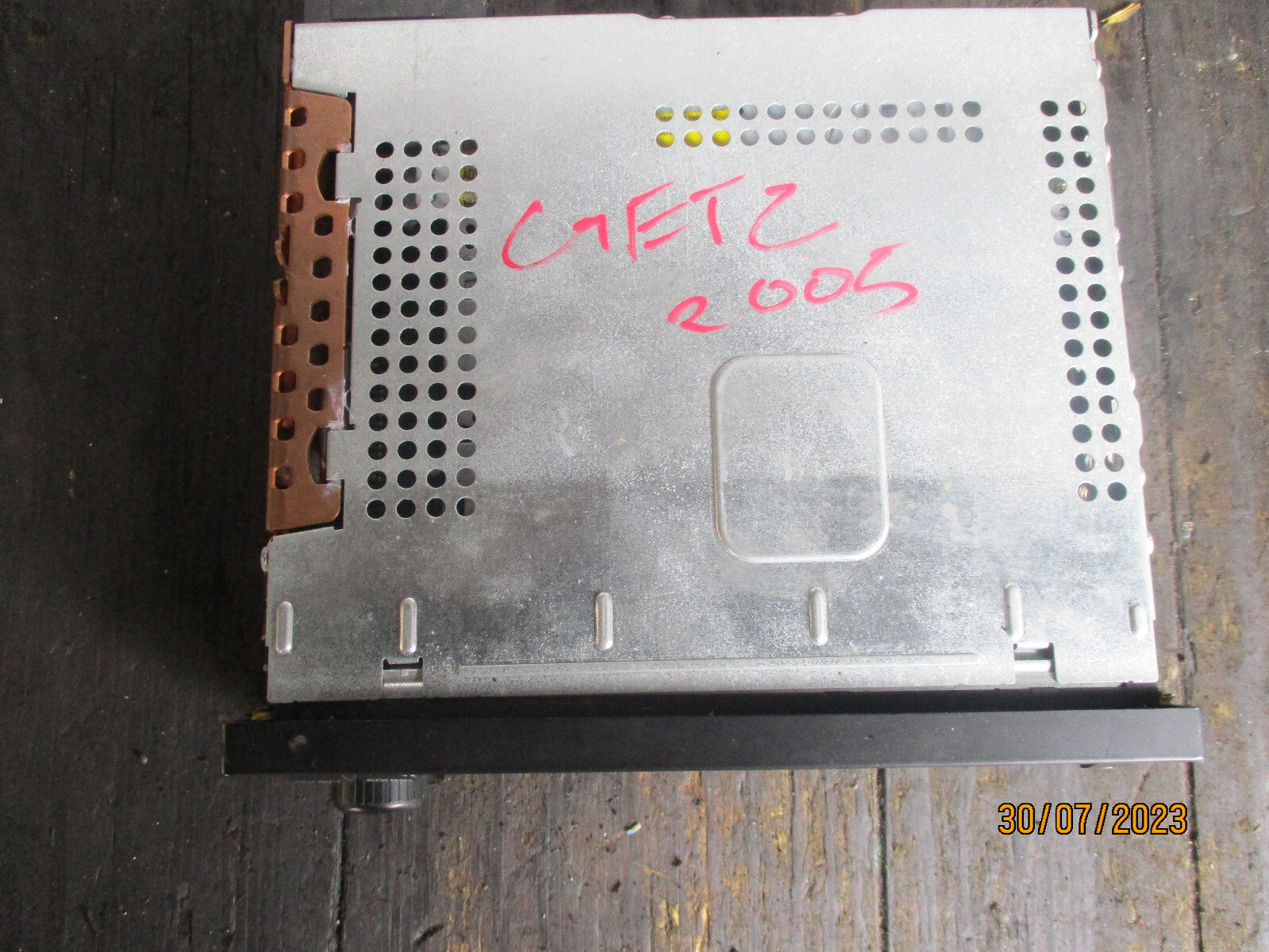 HYUNDAI GETZ 2005 RADIO CD PLAYER HEAD UNIT 907921631979