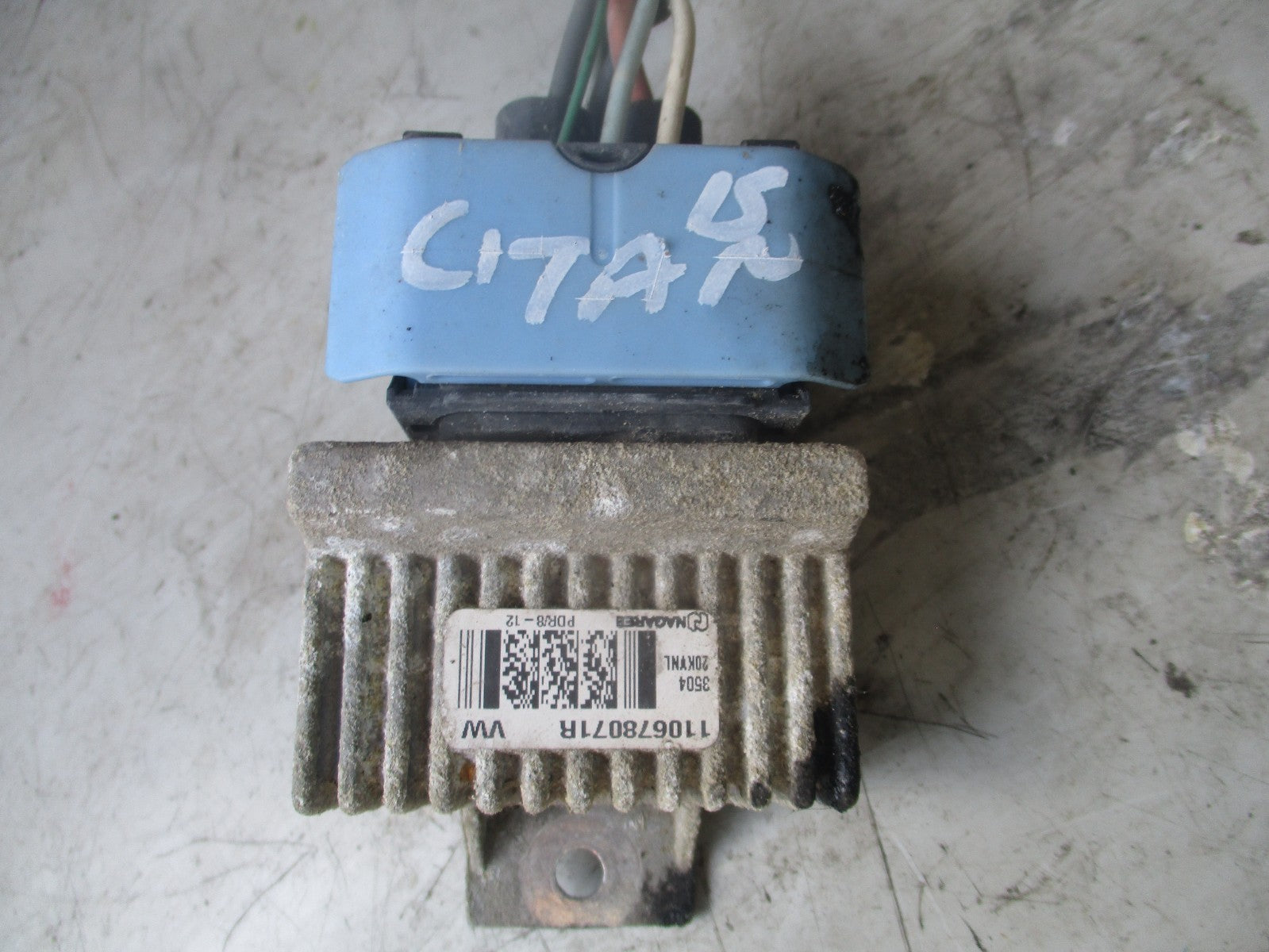 2015 MERCEDES CITAN GLOW PLUG RELAY 110678071R