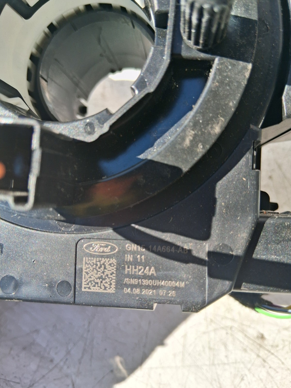 2021 FORD ECOSPORT 71 WINDSCREEN WIPER INDICATOR STALK & SLIP RING GN1514A664AB