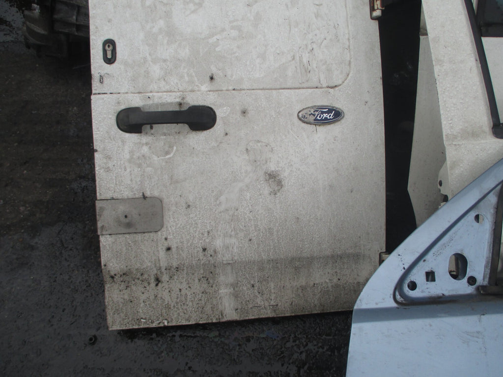 FORD TRANSIT CONNECT 2006 OSR DRIVER SIDE REAR DOOR WHITE