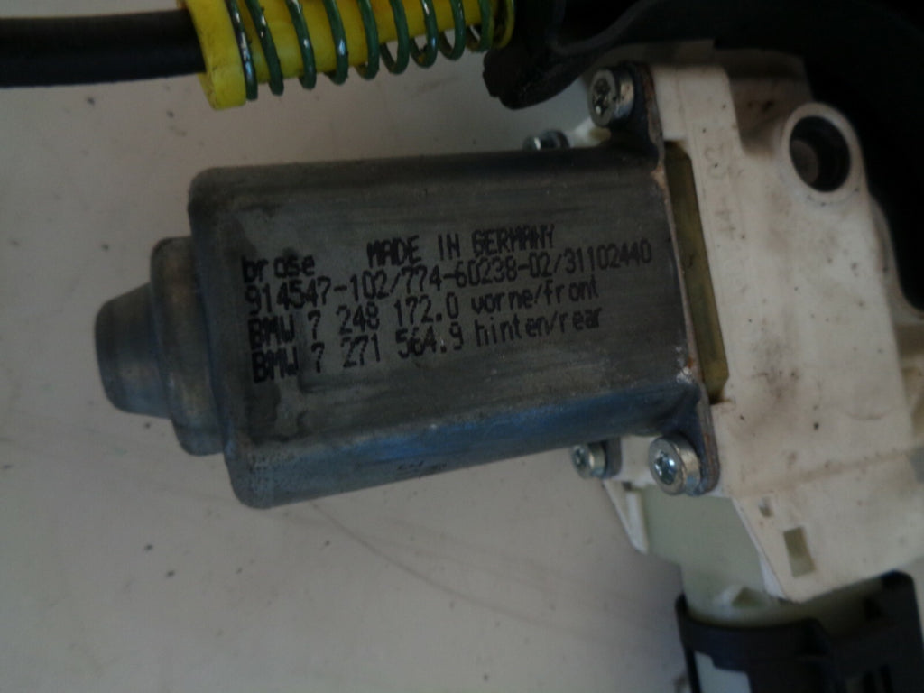 BMW 5 SERIES 2012 F10 OSF DRIVER SIDE RIGHT FRONT WINDOW REGULATOR & MOTOR