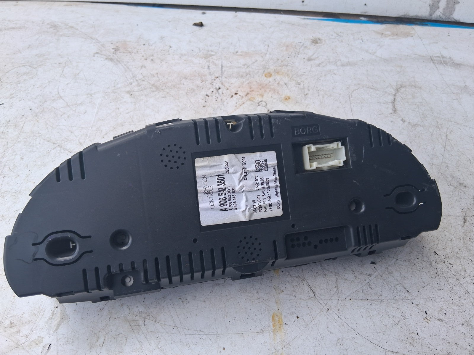 2010 MERCEDES BENZ SPRINTER W906 2.1 DIESEL MAN SPEEDOMETER INSTRUMENT CLUSTER